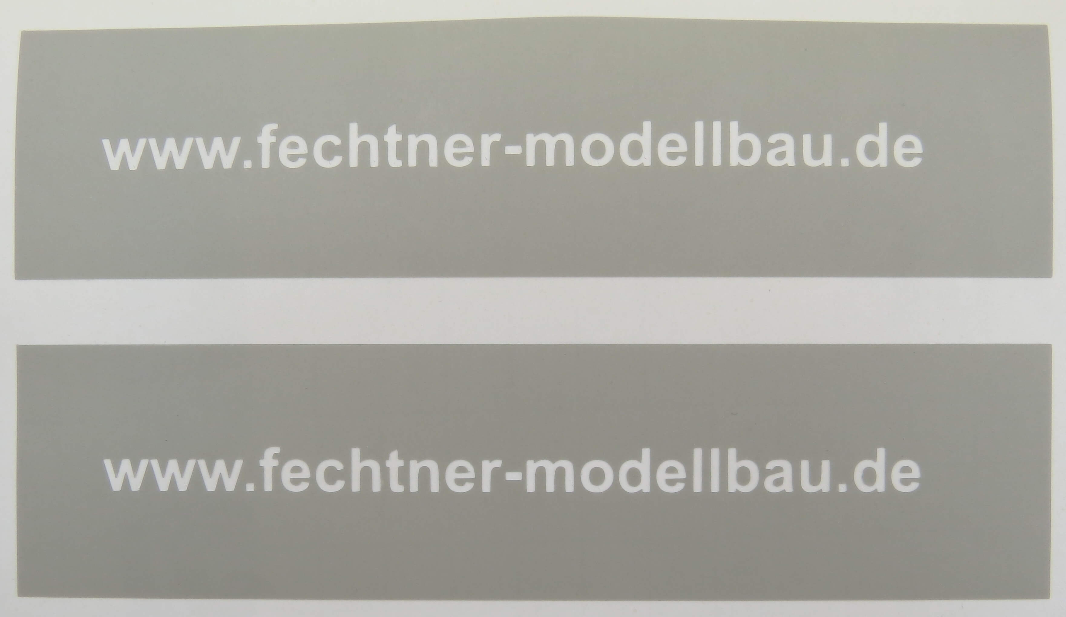 individuelle Lackier-Schablone für Modellbau-Anwendungen