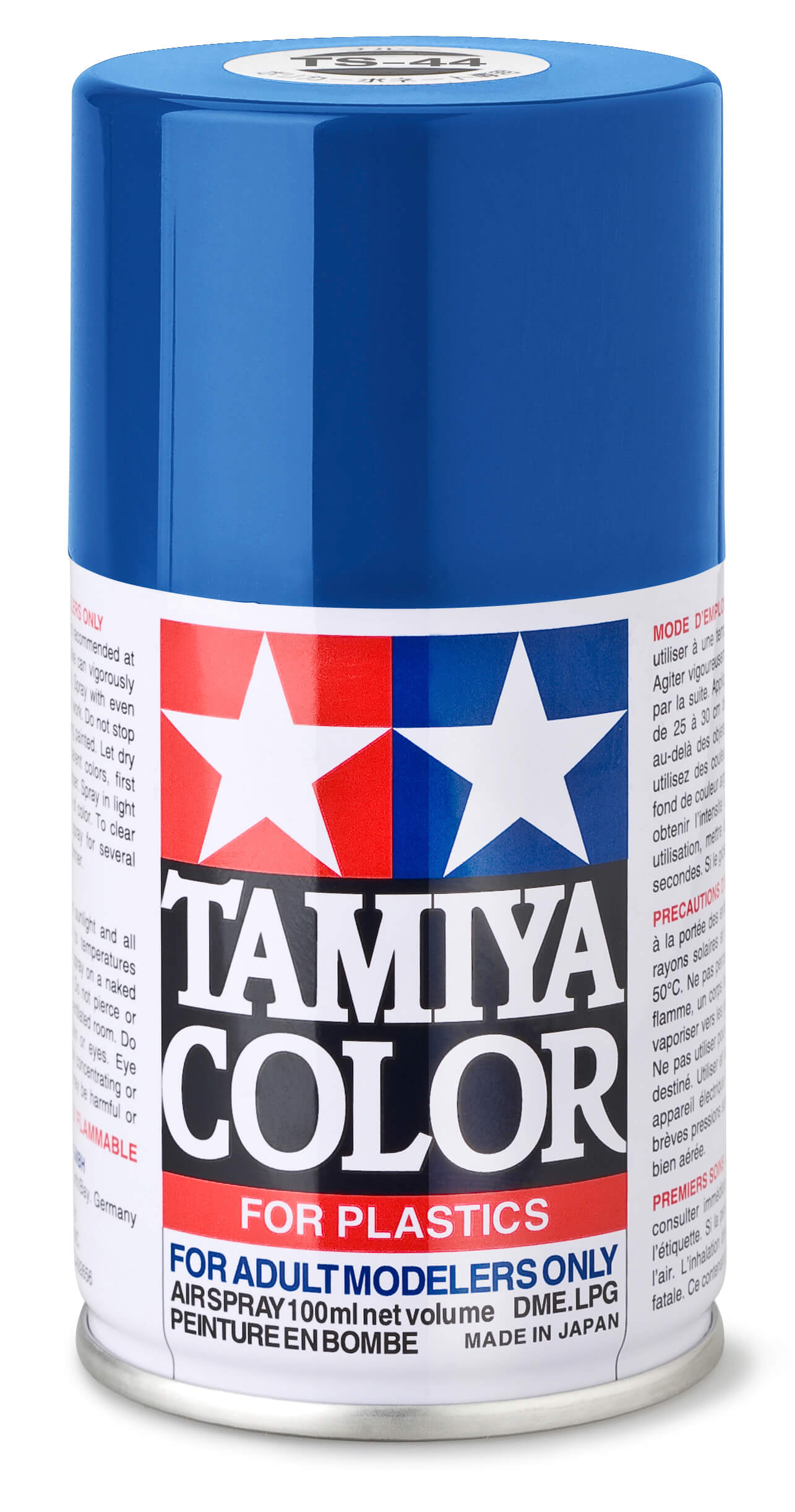 1x Sprühlack-Dose 100ml, Brillantblau,  glänzend, TS-44