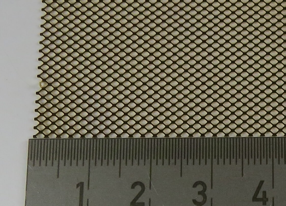 Trittblech 100x250mm Messing. (5735/03). 1 Stück