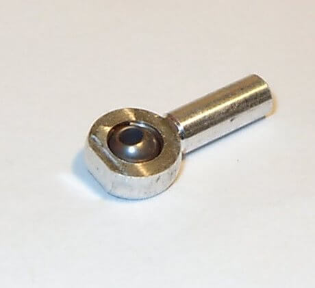 1 Gelenkkopf M3, Kugelbohrung 2,0mm Kopf aus Alu,
