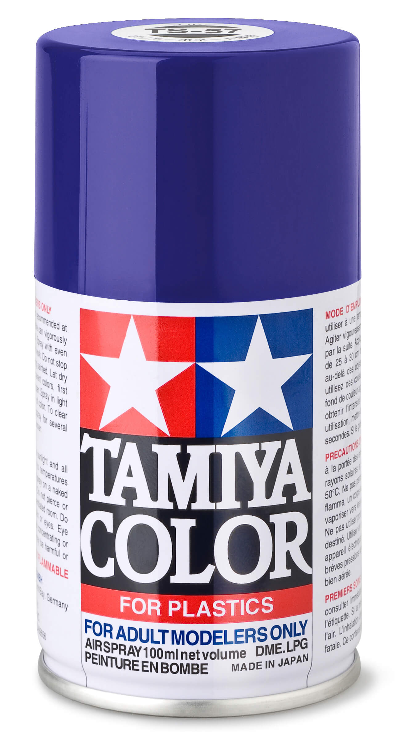 1x Sprühlack-Dose 100ml, Blauviolett, glänzend, TS-57