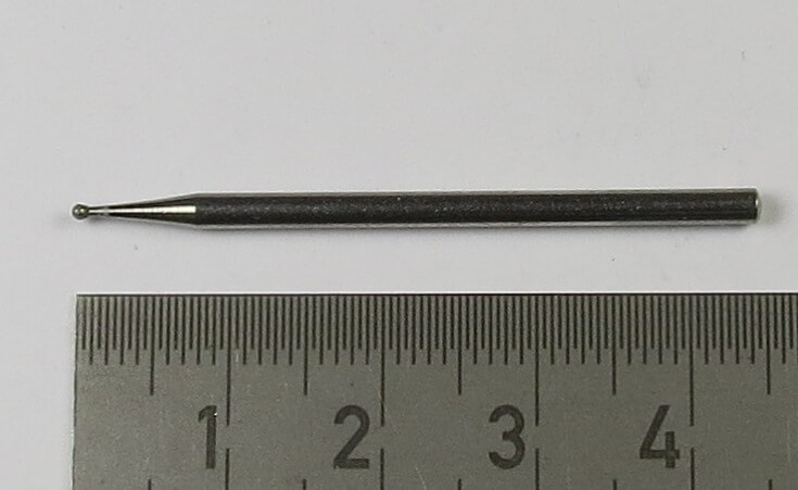 1 Diamantschleifkörper KUGEL mit 1,0mm   Durchmesser