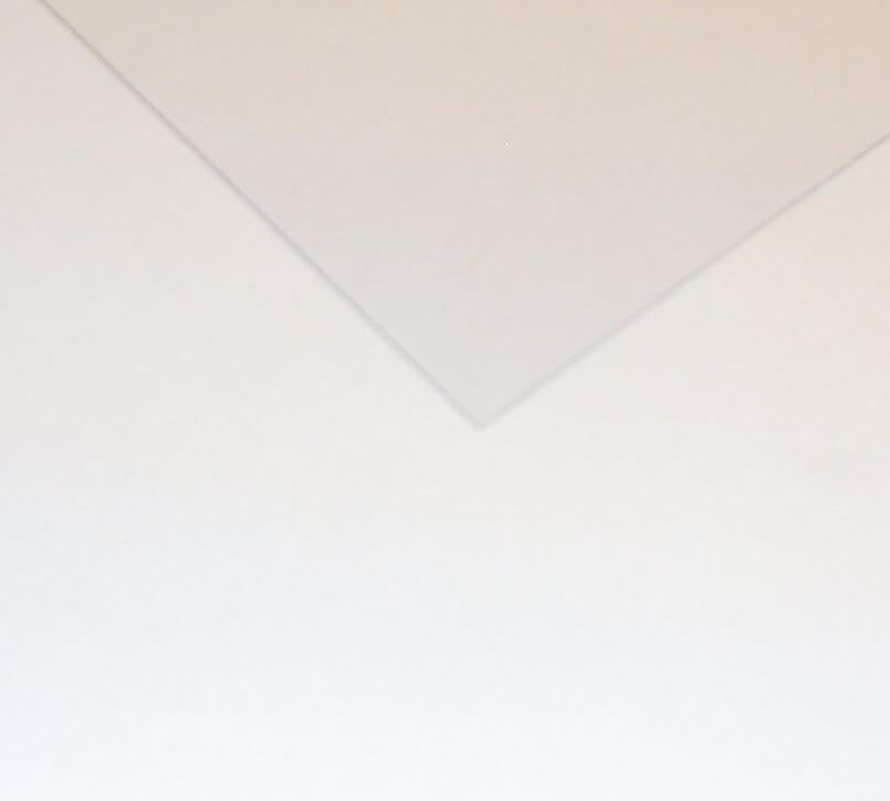 Polystyrol-Platte 0,5mm, weiss, ca. 400 x 1000 mm, 1 Platt