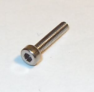 25 Zylinderschr. m.Innensechskant M2x10  DIN 912, Niro