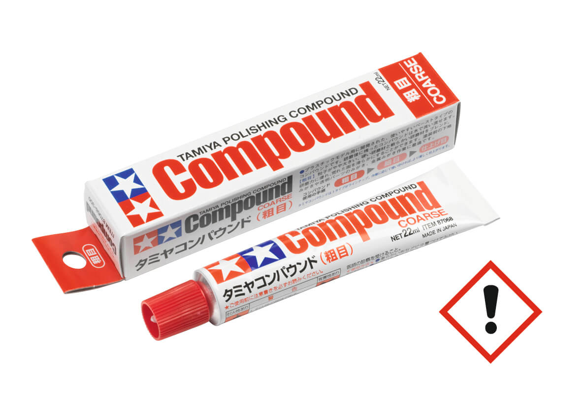 Tube Politur Tamiya Compound grob- körnig 22ml in Tube