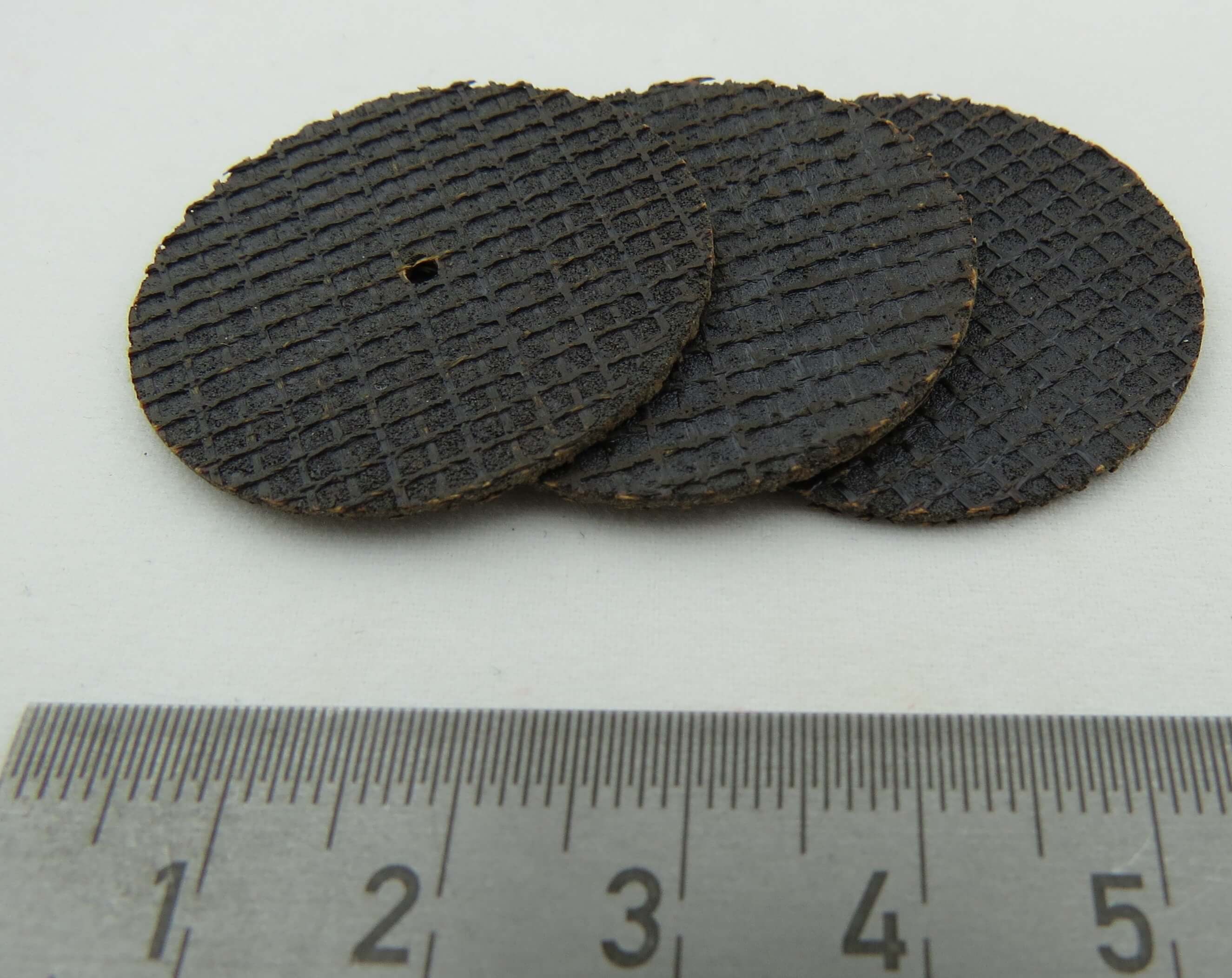Trennscheibe 30mm Durchmesser.  Ca. 1,35mm dick. 3 Stück