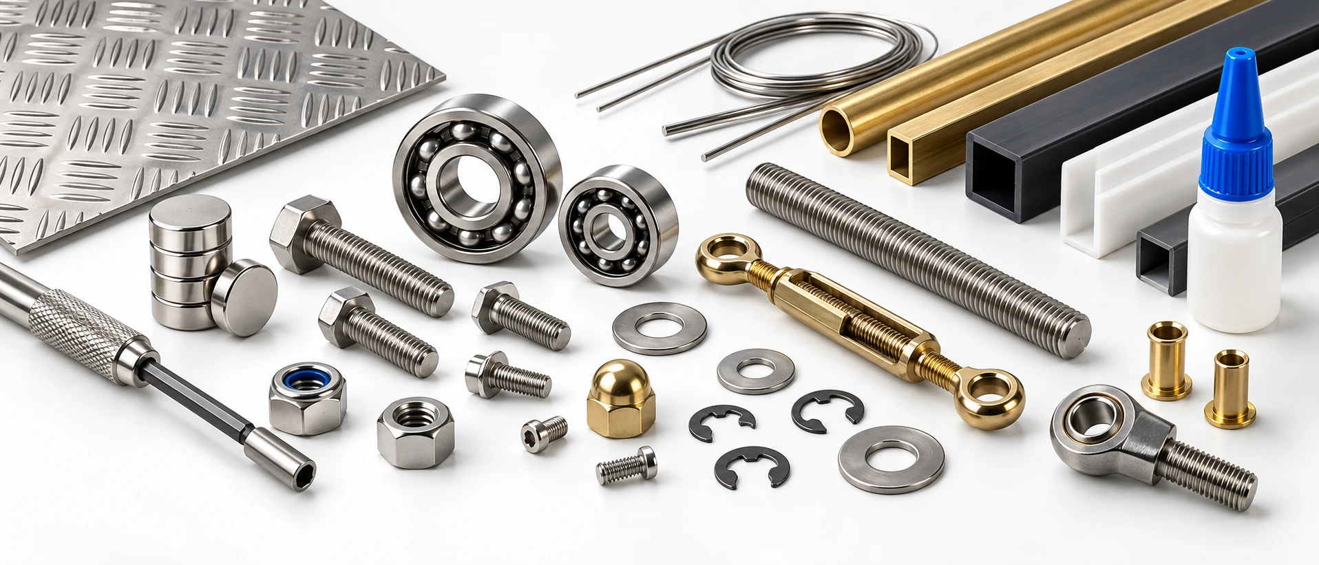 Schrauben, Muttern, Lager und Modellbau-Material online kaufen
