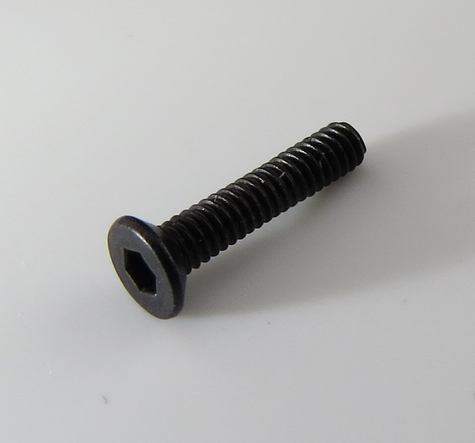 Senkkopfschrauben mit Innen-6kant DIN7991, Stahl, M2x16