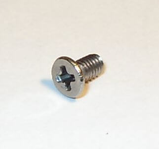 25 Senkschrauben m.Kreuzschlitz M2,5x 5  DIN 965, Niro