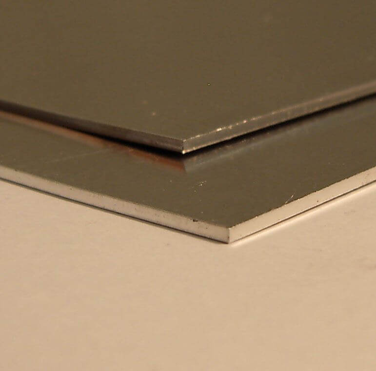 Leichtmetallblech 2,5mm 400x200mm AL-Mg3, halbhart