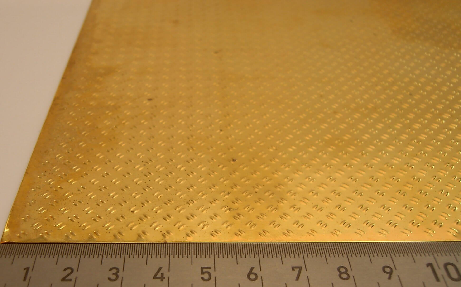 1 MS-Riffelblechplatte Doppelreiskorn,   Abm. 300x200mm,