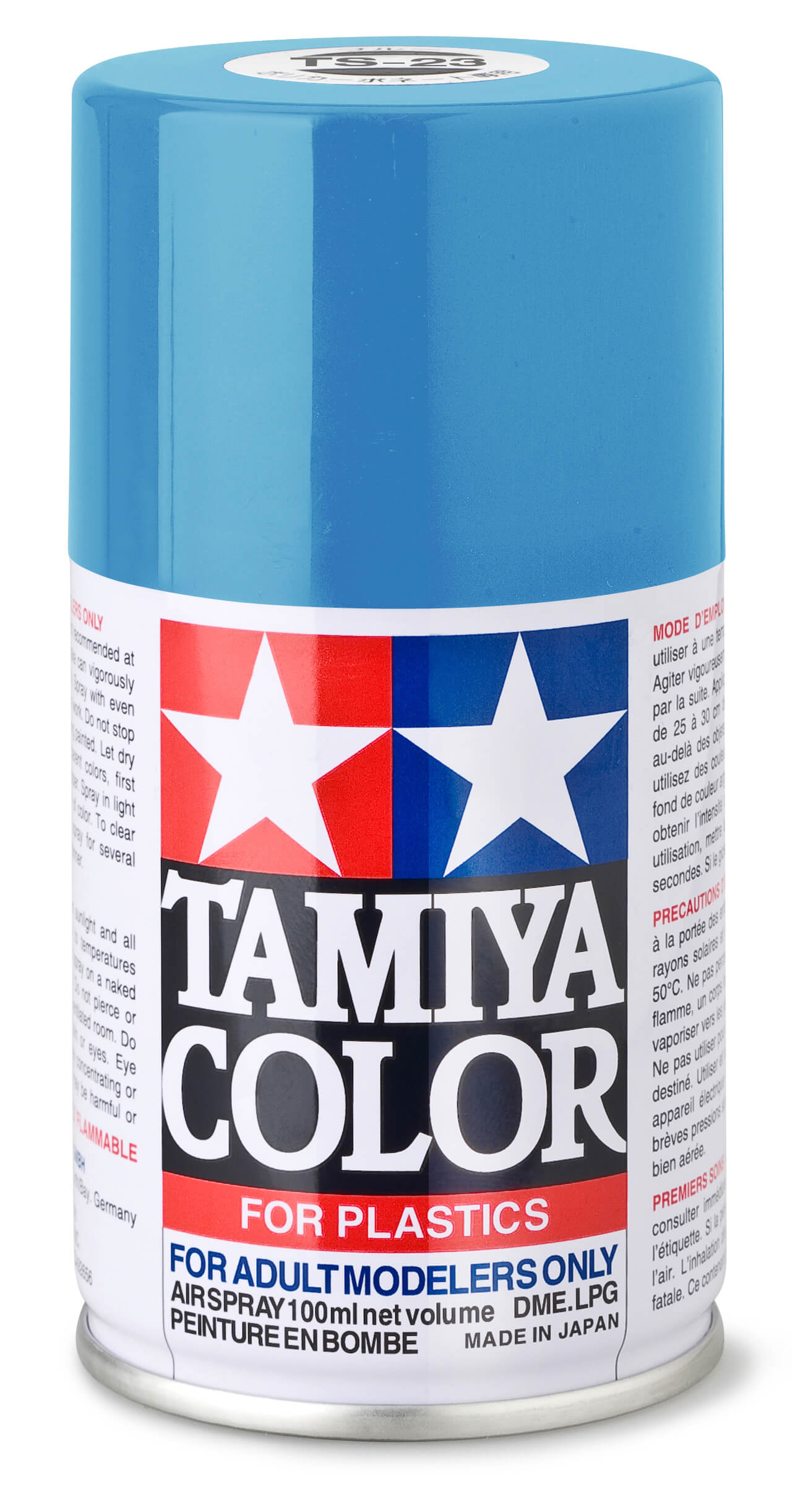 1x Sprühlack-Dose 100ml, Hellblau,glänzend, TS-23