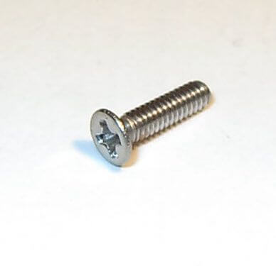 25 Senkschrauben m.Kreuzschlitz M2 x 8