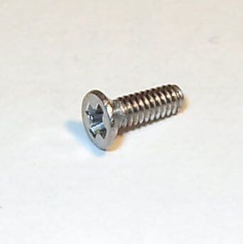 25 Senkschrauben m.Kreuzschlitz M2 x 6   DIN 965, Niro