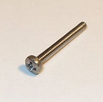 100 Linsenkopfsch.m.Kreuzschlitz M2 x 16 DIN 7985, Niro