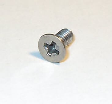 25 Senkschrauben m.Kreuzschlitz M3 x 6   DIN 965, Niro