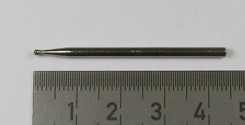 1 Diamantschleifkörper KUGEL mit 1,4mm   Durchmesser