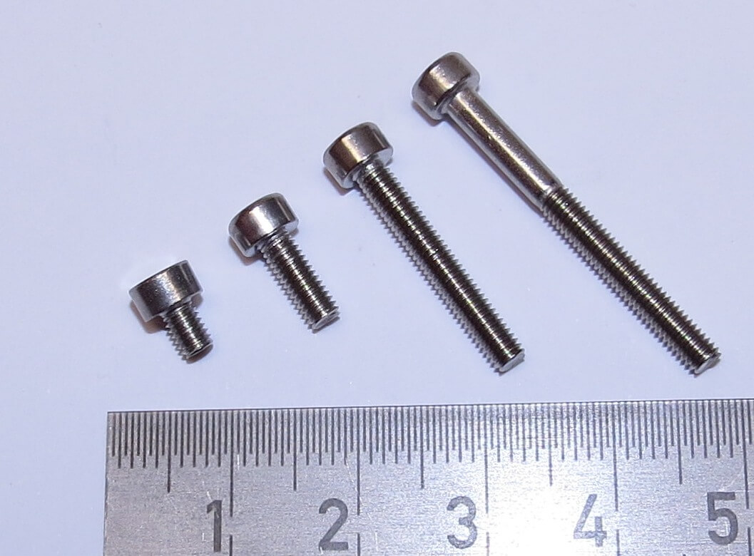 100 Zylinderschr. m.Innensechskant M3x6  DIN 912, Niro
