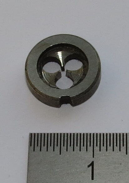 Schneideisen DIN 223B HSS M1. 12mm Außendurchmesser