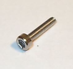 25 Zylinderschr. m.Innensechskant M1,6x8 DIN 912, Niro