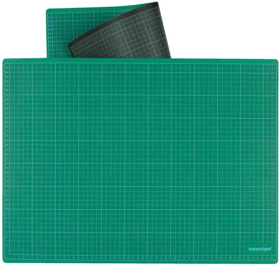 1 Schneidmatte ca. 600x450x3mm. (A2). Topqualität