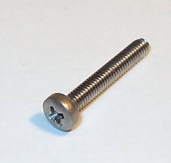 25 Linsenkopfsch.m.Kreuzschlitz M2,5x 16 DIN 7985, Niro