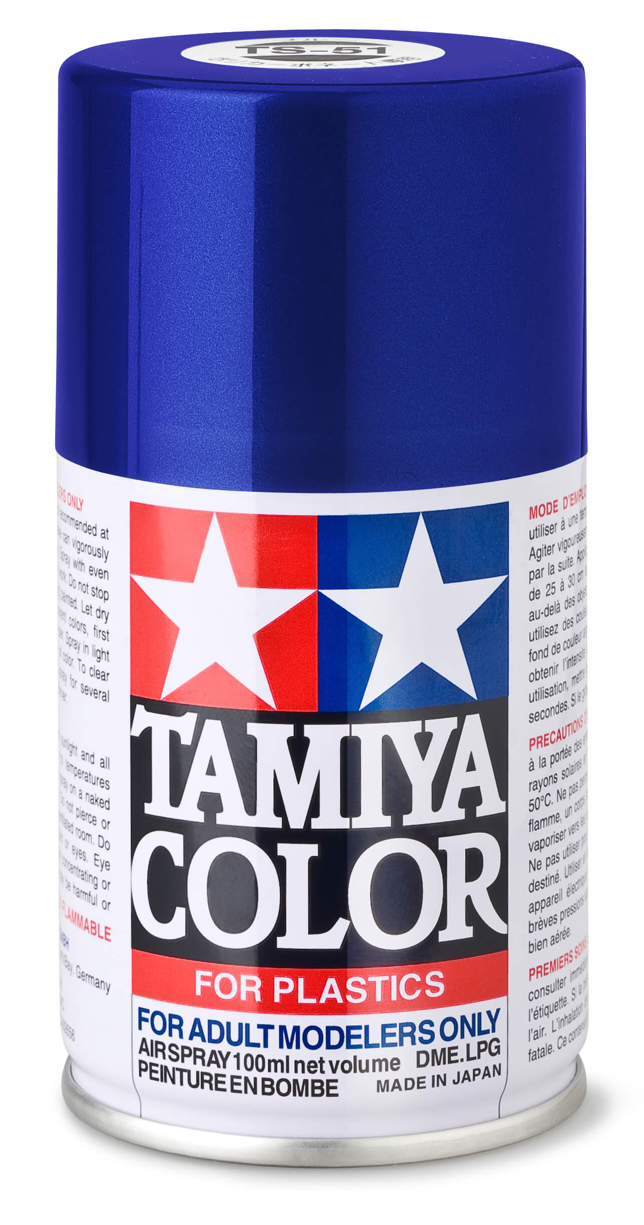 1x Sprühlack-Dose 100ml, Racing Blau (Tf), glänzend, TS-51