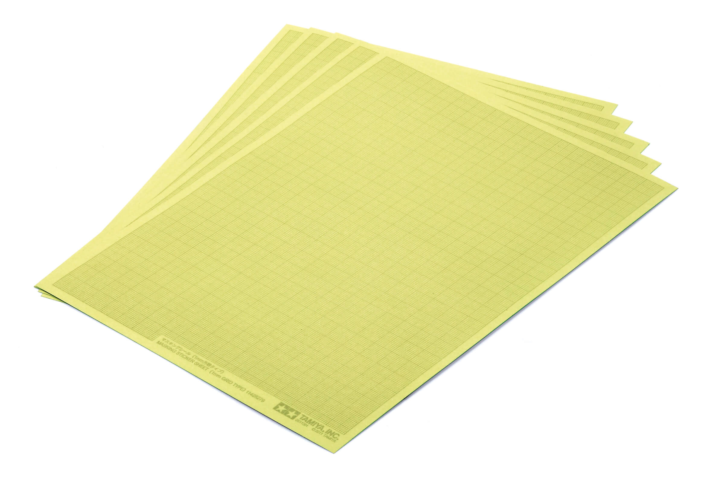 Maskier-Folie 250x180mm, selbstklebend.  Mit eingedrucktem