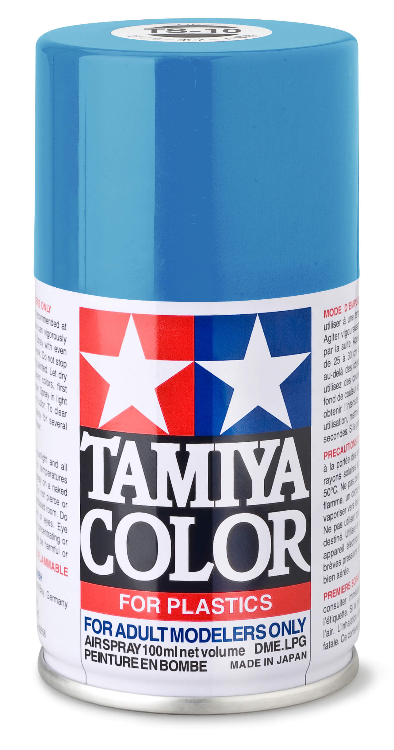 1x Sprühlack-Dose 100ml, Französich-Blau, glänzend, TS-10