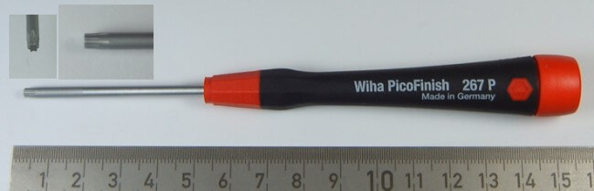 1 TORX-Dreher T15 x 60mm. CV-Molybdän.   WIHA PicoFinish