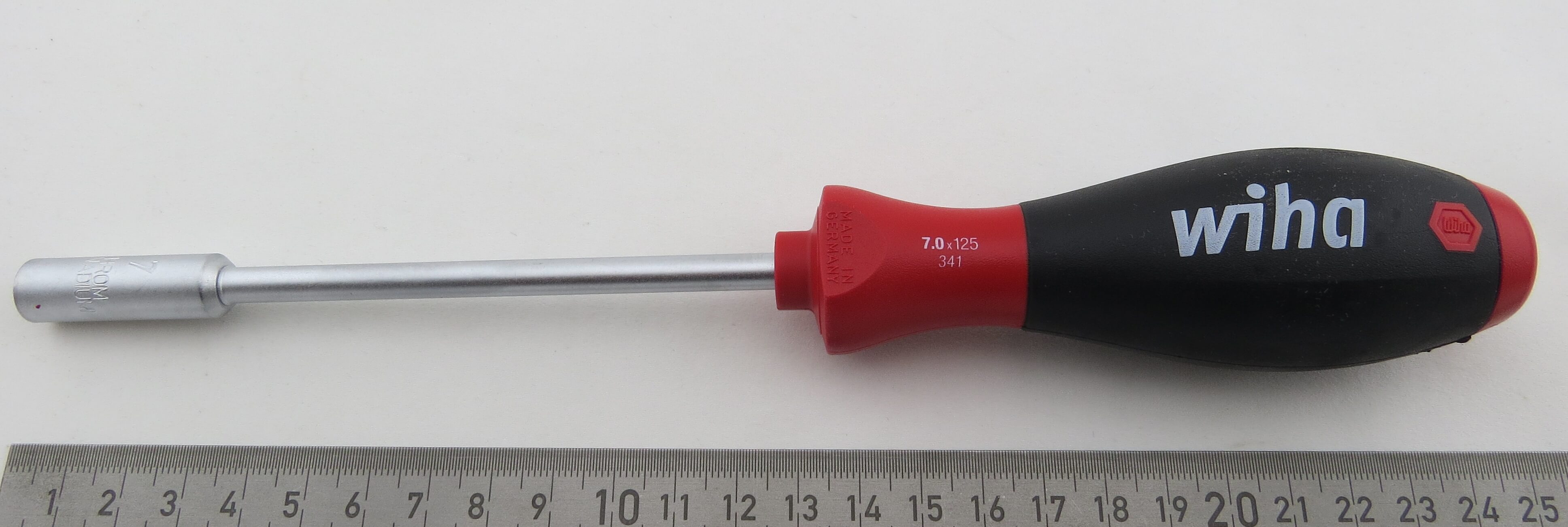 1 Sechskant-Steckschlüssel 7,0mmx125mm   WIHA PicoFinish 341