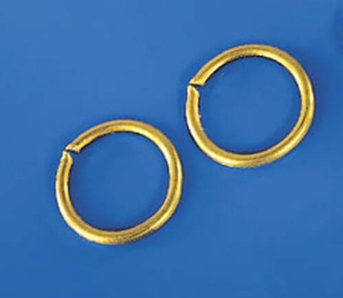 Messingringe 8mm. Außendurchmesser: ca.10mm
