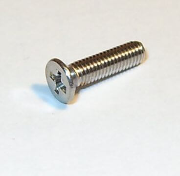 100 Senkschrauben m.Kreuzschlitz M3 x 16 DIN 965, Niro