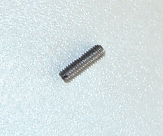 25 Stehbolzen/Gewindestift DIN551 Stahl  blank, M3 x 10 mm