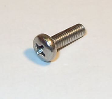 25 Linsenkopfsch.m.Kreuzschlitz M3 x 10  DIN 7985, Niro