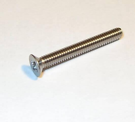 25 Senkschrauben m.Kreuzschlitz M2,5x 20 DIN 965, Niro