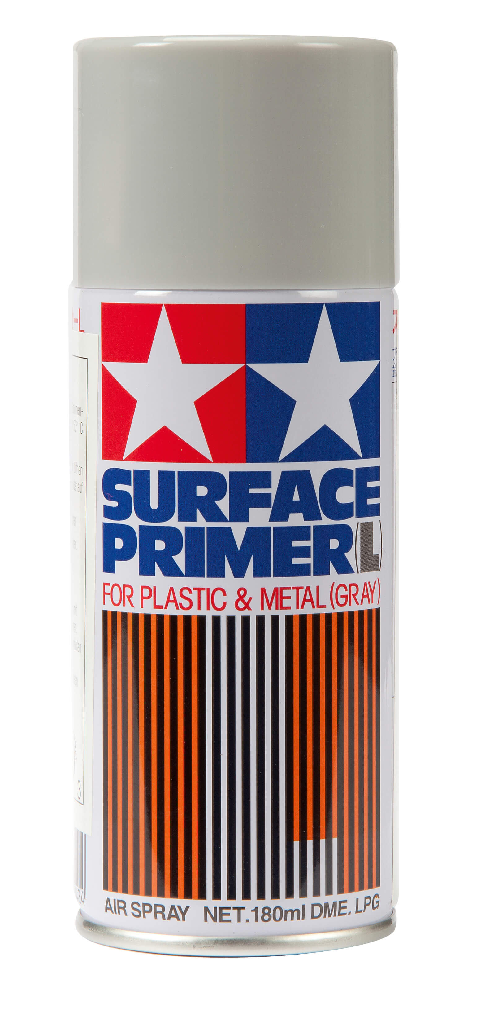 1x Sprühgrundierung 180ml, fein grau. Gut deckende
