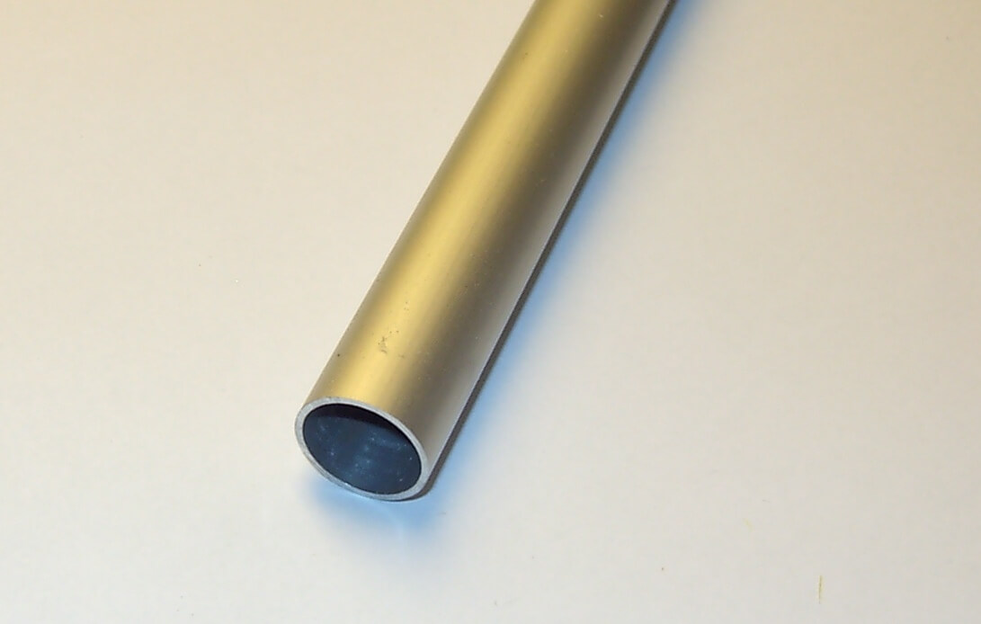 Alurohr 8x1,0mm 6,0mm innen, 1m lang Legierung Al-Mg-Si